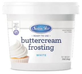 Satin Ice - White Buttercream - 1lb