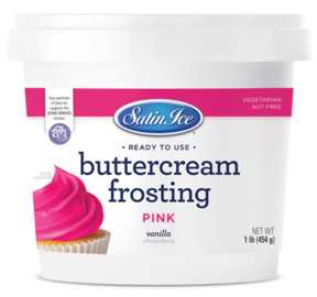 Satin Ice - Pink Buttercream - 1lb