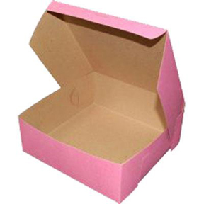 Pink Sheet Cake Box - 10"x14"x4" - qty 1