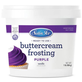 Satin Ice - Purple Buttercream - 1lb