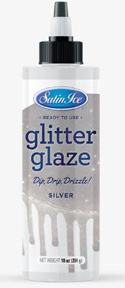 Glitter Glaze - Silver