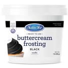 Satin Ice - Black Buttercream - 1lb